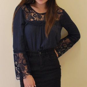 Flower Design Spring Top